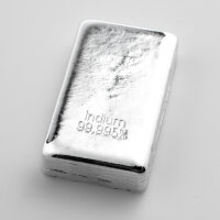 Indium 99,995% - het zelden voorkomende metaal als baren